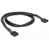 Sisemine USB-kaabel DeLOCK 82437 0,5 m 10 kontaktiga emane