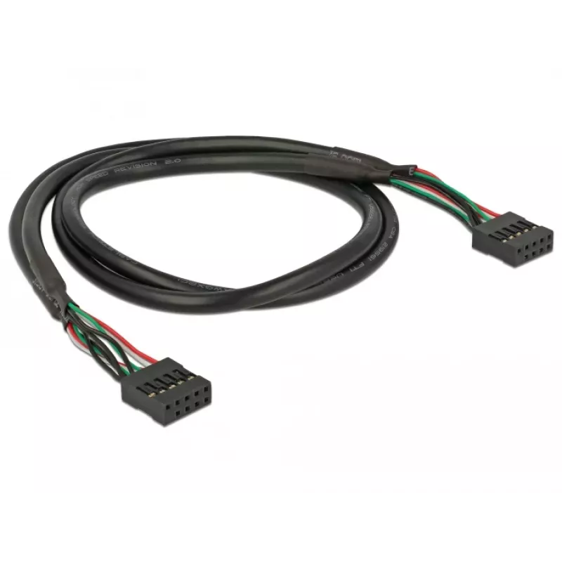 Sisemine USB-kaabel DeLOCK 82437 0,5 m 10 kontaktiga emane