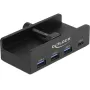DeLOCK 64284 USB-jaotur Type-A 5000 Mbit/s Must