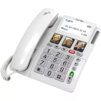 Bea-fon ML10 LTE (4G lauatelefon) Valge, sh SOS-randmepael
