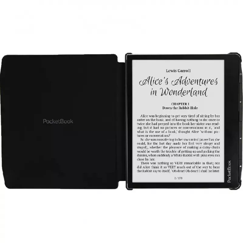 Cover PocketBook HN-SL-PU-700-BK-WW e-raamatulugeja ümbris 7 tolli Must