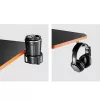 Maclean NanoRS mängulaud monitoririiuliga, max 50 kg, kõrgus 850 mm, must RS170, mängulaud, must