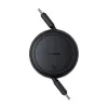 Baseus Free2Pull Mini USB-C to USB-C USB-kaabel, 60W, 1, (must)