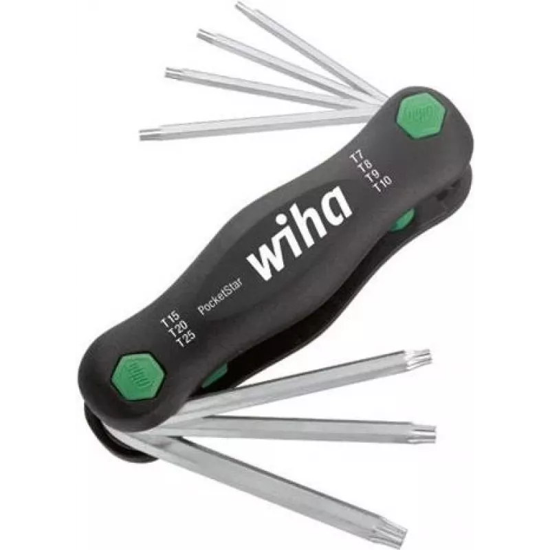 Mitme otsakuga kruvikeeraja Wiha 23053