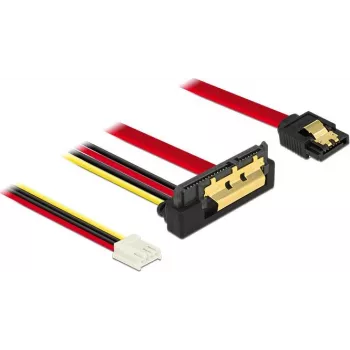 SATA-kaabel DeLOCK 85235 0,3 m SATA 7-kontaktiline + Molex 4-kontaktiline