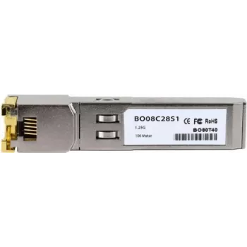 SFP vasktransiiver BlueOptics BO08C28S1 1000 Mbit/s Gigabit Ethernet, RJ45