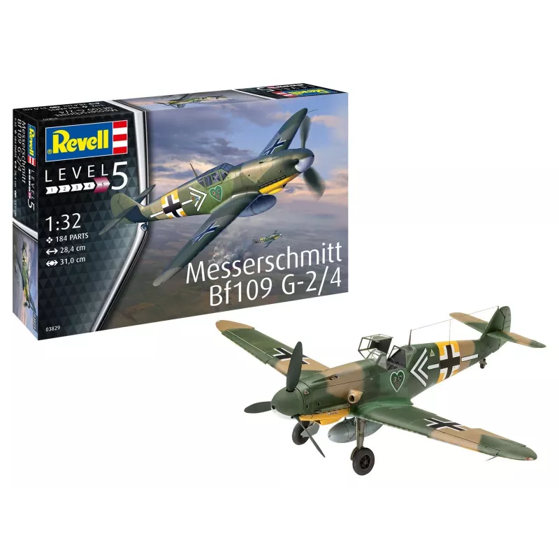 Plastikmudel Messerschmitt BF 109G-2/4 1/32