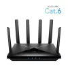 Cudy Uus 4G LTE Cat 6 WiFi ruuter, Qualcommi kiibistik, LTE modemruuter, kahe SIM-kaardiga 4G mobiilruuter, AC1200 kaheriba WiFi, 4 Gigabit porti, OpenVPN, W