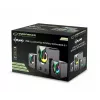 Esperanza EGS107 kõlarid 2.1 USB LED 5 W must