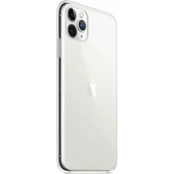 Apple - ümbris mobiiltelefonile - polükarbonaat, termoplastne polüuretaan (TPU) - läbipaistev - iPhone 11 Pro Max jaoks (MX0H2ZM/A)
