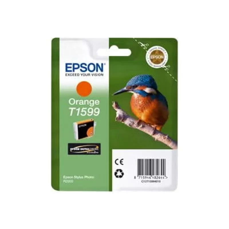 EPSON Tindikassett Oranž T1599 1 x 17 ml Ultrachrome Hi-Gloss2