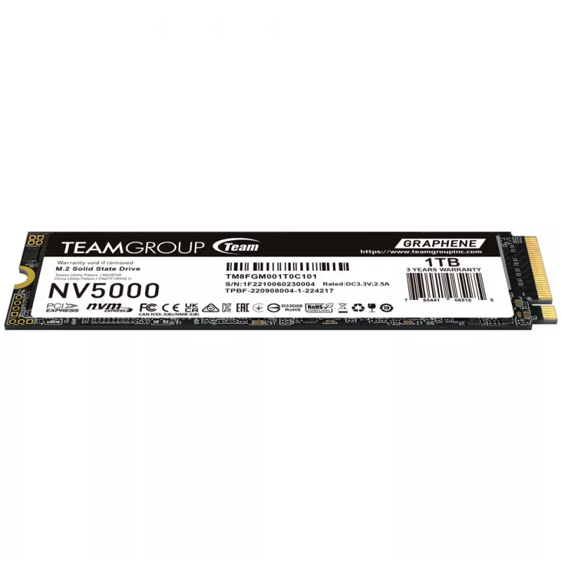 SSD-ketas Team Group 1TB M.2 NVMe PCIe 4.0 TM8FGM001T0C101