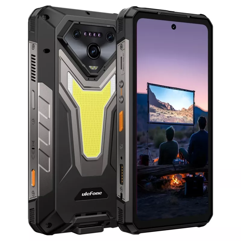 Nutitelefon UleFone Armor 34 Pro (Plus) 16/512GB 5G, töökindel Android-seade, 16 GB muutmälu, 512 GB salvestusruum, 5G-ühenduvus