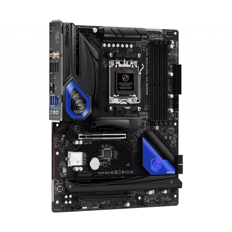 ASRock B650E PG Riptide WiFi ATX AM5 emaplaat