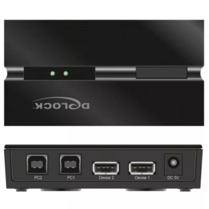 DeLOCK 11492 arvutiandmelüliti USB Type-A to USB Type-B 0,48 Gbit/s