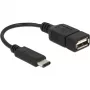 USB-kaabel DeLOCK 65579 USB 2.0 0,15 m USB-C USB-A Must