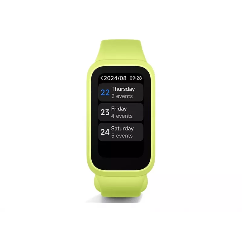 Fitness tracker band Xiaomi 9 Active roheline — heart rate monitor, activity tracker, model 70783