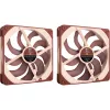 Noctua NF-A14x25 G2 PWM Sx2 PP 140mm kahe ventilaatori komplekt
