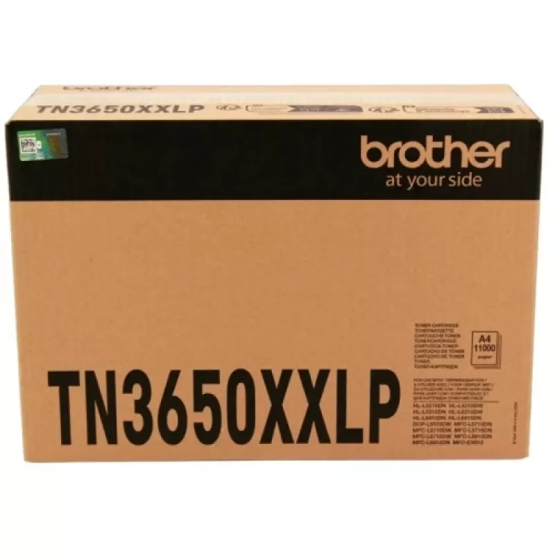 Brother TN-3650XXLP tonerikassett DCP-L5510, HL-L5210, HL-L5215 jaoks — ühilduv lepinguline TN3600XXL
