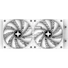 Universaalne vedelikjahuti XILENCE Performance A+ XC974 — 240 mm radiaator, 300 W TDP, valge, ARGB