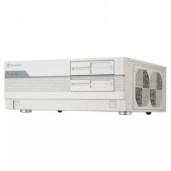 Silverstone SST-FLP01W arvutikorpus HTPC Valge