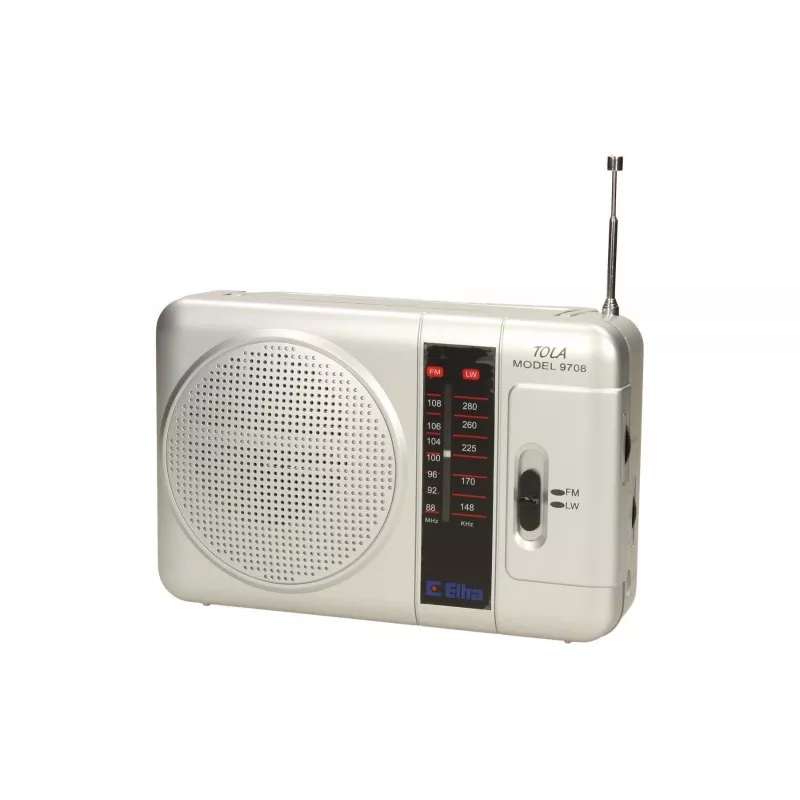 Kaasaskantav raadio Eltra TOLA 3 Analoog Hõbedane