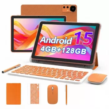 EXTRALINK TABLET CP31 WiFi ANDROID 15.0, 10.1”, 128GB, Camera 2MP+8MP ORANŽ