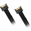 Draiviadapter ICY BOX MB413L-B — MCIO 8i SFF-TA-1016 kaheks MCIO 4i SFF-TA-1016