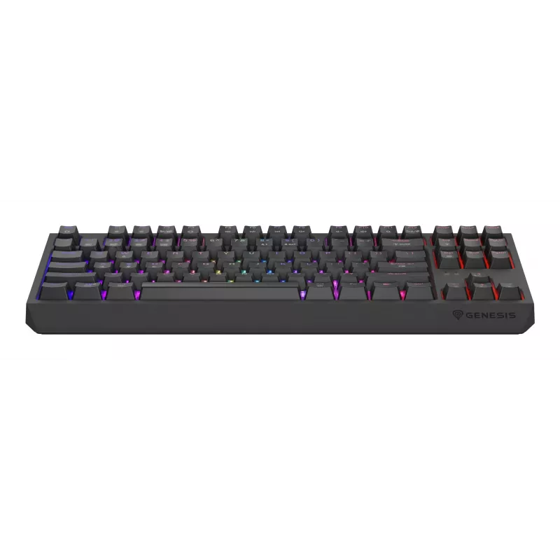 GENESIS Thor 230 TKL klaviatuur Mängimine USB + RF juhtmevaba + Bluetooth QWERTY USA inglise Must