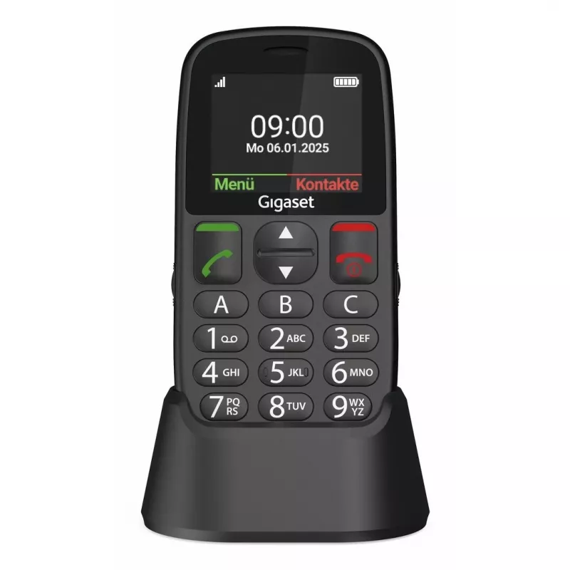 Siemens GL395 Must mobiiltelefon 5,6 cm / 2,20 - 0,30 Mpx kaamera (S30853-H1230-R101)