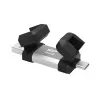 USB-mälupulk Silicon Power 256 GB USB Type-A / USB USB-C, USB 3.2 Gen 1, alumiinium‑kummist kork