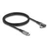 USB-kaabel DeLOCK 81131 1 m USB C must 40 Gbit/s