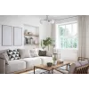 Activejet Classic laelühter ripatslamp IRMA nikkel kolmekordne 3xE27 elutuppa