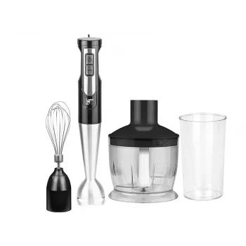 Käsimikser LAFE BRK-003A, 800 W, must/hõbedane, roostevabast terasest tera, 0,6 l kauss, 0,5 l kann