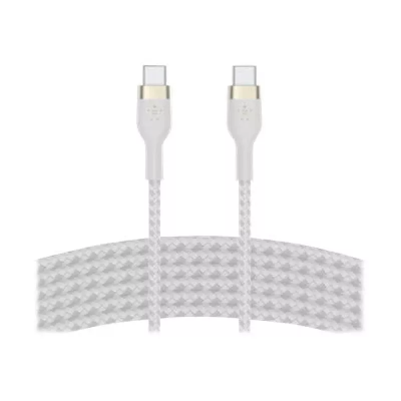Belkin BOOSTCHARGE PRO Flex USB-kaabel 3 m USB 2.0 USB C Valge (CAB011BT3MWH)