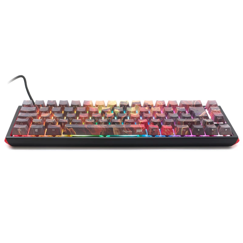 Ducky One 3 SF Doom limited Edition klaviatuur Mängimine USB QWERTY Mitmevärviline