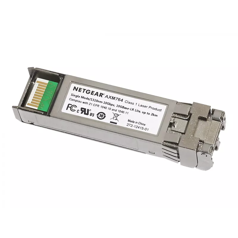 SFP+ fiibertransiiver Netgear 10GBASE-LR Lite — 10 Gbit/s, SFP+ liides, ühemoodiline
