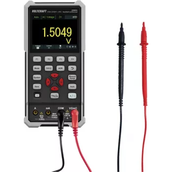 VOLTCRAFT DSO-2202H + AFG Hand-Oscilloscope 200 MHz 2-channel 1 GSa/s 8 kpts 8 Bit Handheld Device 1 tk (VC-13438620)