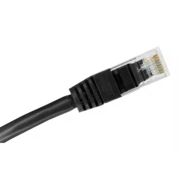 Alantec KKU5CZA1 võrgukaabel Must 0,25 m Cat5e U/UTP (UTP)