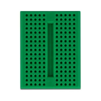 Breadboard DELOCK 18321 — jootevaba prototüüpimisplaat, plastik, 36×46×10 mm, roheline