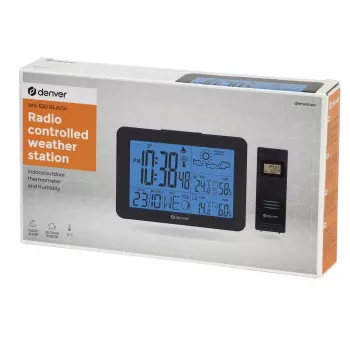 Digitaalne ilmajaam Denver WS-530Must