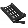 Välise kettaseadme salv IcyBox MB038 seeria jaoks – mudel MB038TP-B, must, ühilduv MB038-ga