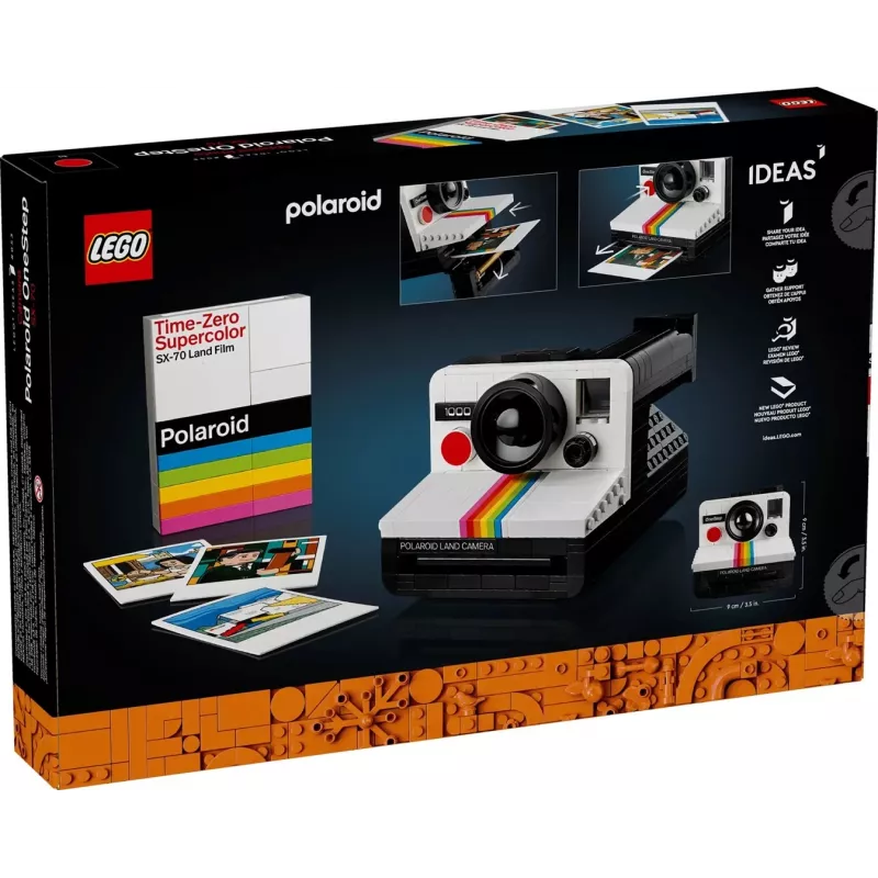 Lego Ideas 21345 Polaroid OneStep SX-70 kaamerakomplekt