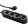 Pistikupesariba Shelly Plug & Play PS4 Gen4 — 4 pistikupesa, 12A pesa kohta