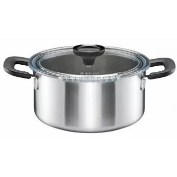Roostevaba terasest pott Fiskars 1072316, 3 L mahutavus, kaanega