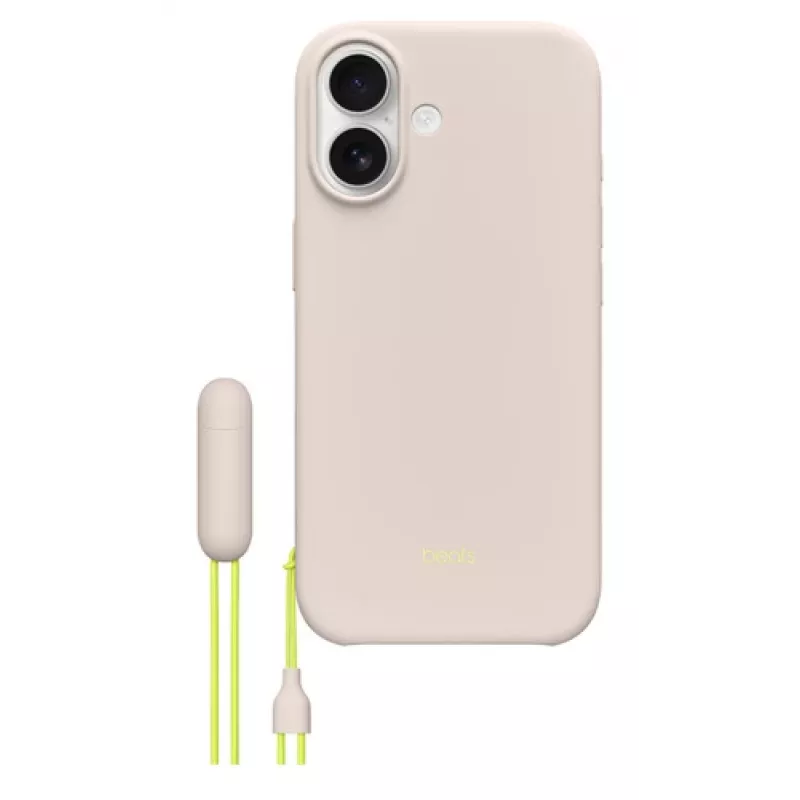 Apple Beats iPhone 17 Kickstand Case koos MagSafe ja kaamerajuhtimisega, Limestone, MGTL4LL/A