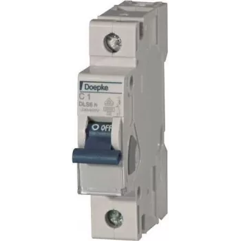 DOEPKE Kaitselüliti C32A DLS-6H-C32-1-6-KA 6kA 1-pooluseline 230V C-karakteristikuga DLS-6H-C32-1-6-KA (09914206)