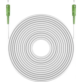 Goobay 59604 Fiiberoptiline kaabel 20 m SC/APC FTTH OS2 Valge (59604)