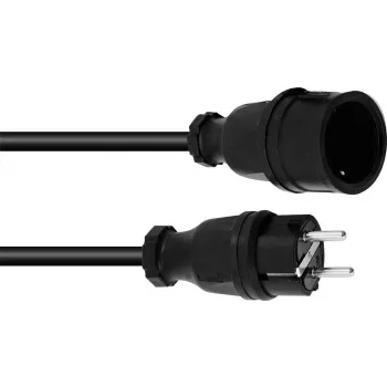 Pikenduskaabel PSSO 30245705 3x1,5 mm² 10 m Must