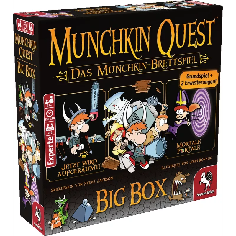 Munchkin Quest Big Box, lauamäng